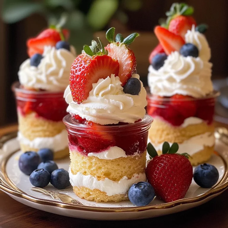 Mini Shortcake Cups