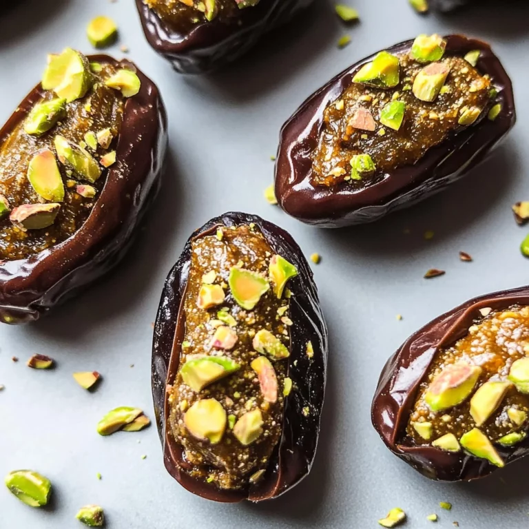 Pistachio Butter Stuffed Dates