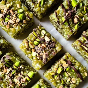 Pistachio and White Choc Rice Krispies Treats Recipe