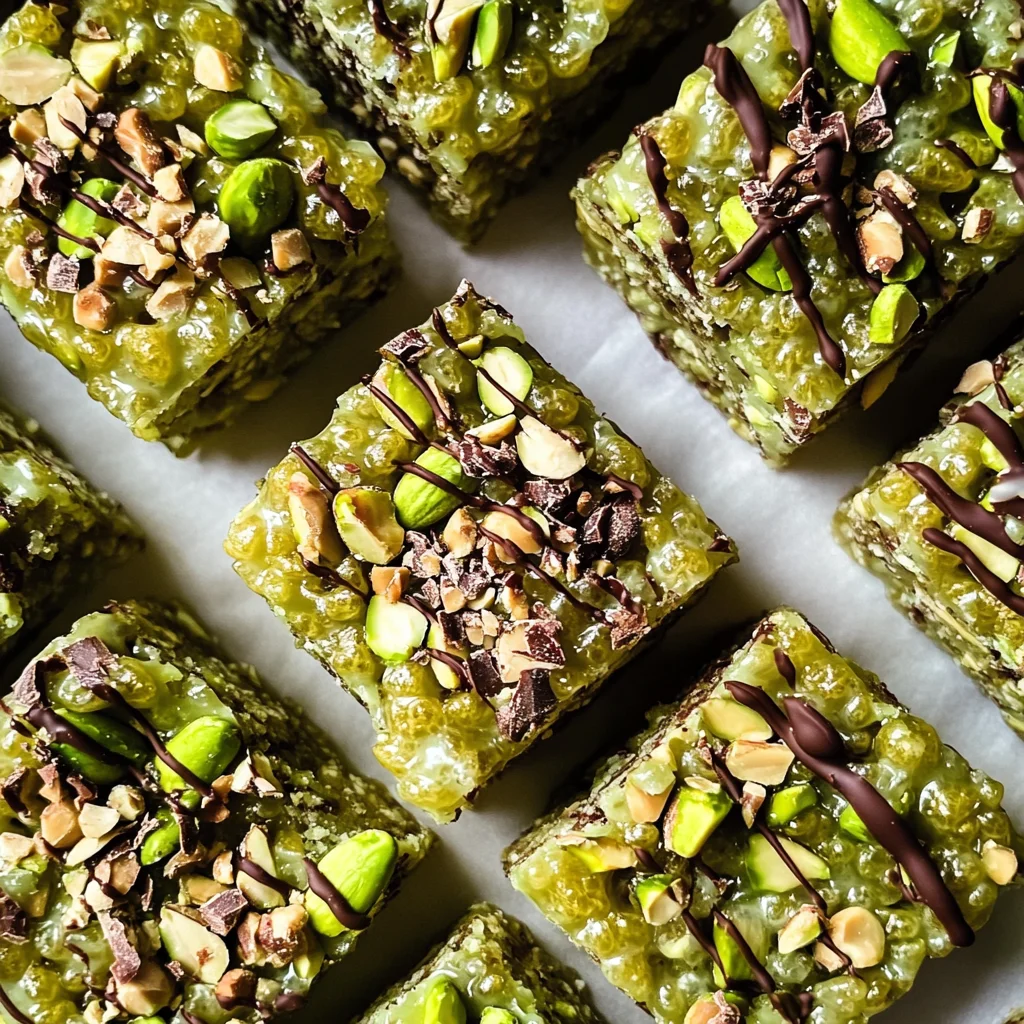 Pistachio and White Choc Rice Krispies Treats Recipe