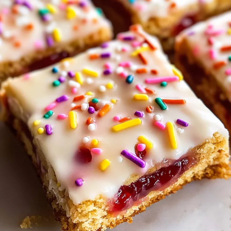 Poptart Cookie Bars