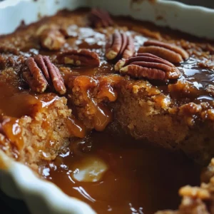 Pumpkin Pecan Cobbler