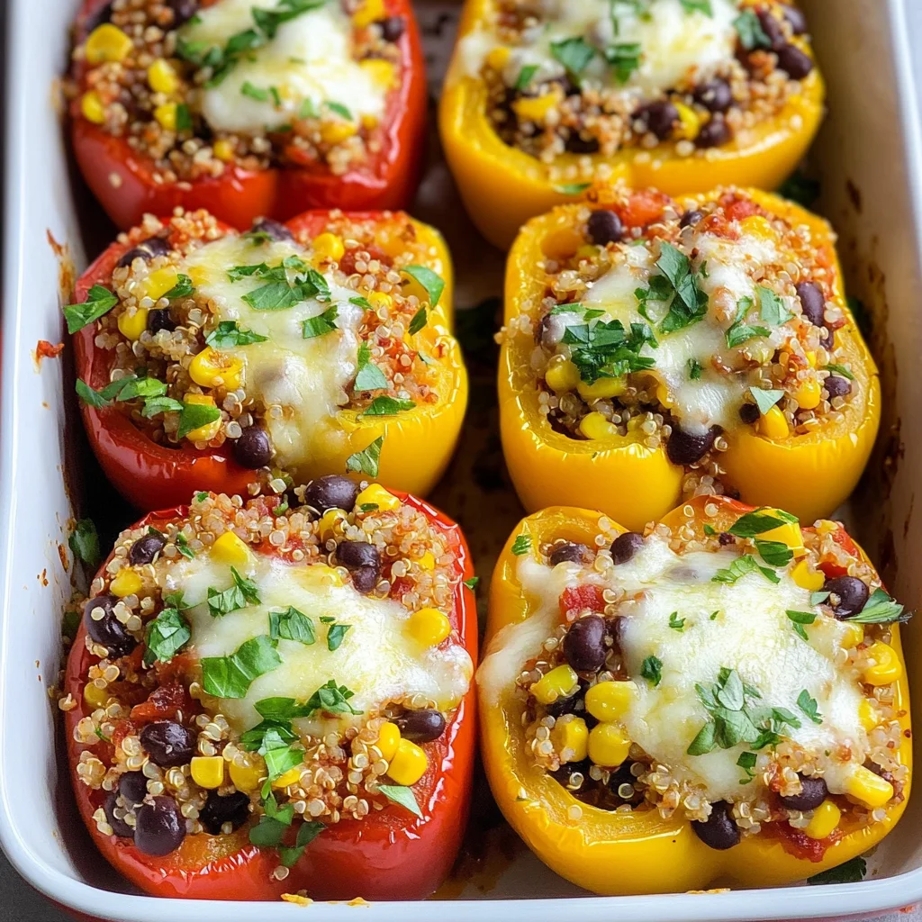 Quinoa Stuffed Peppers Recipe