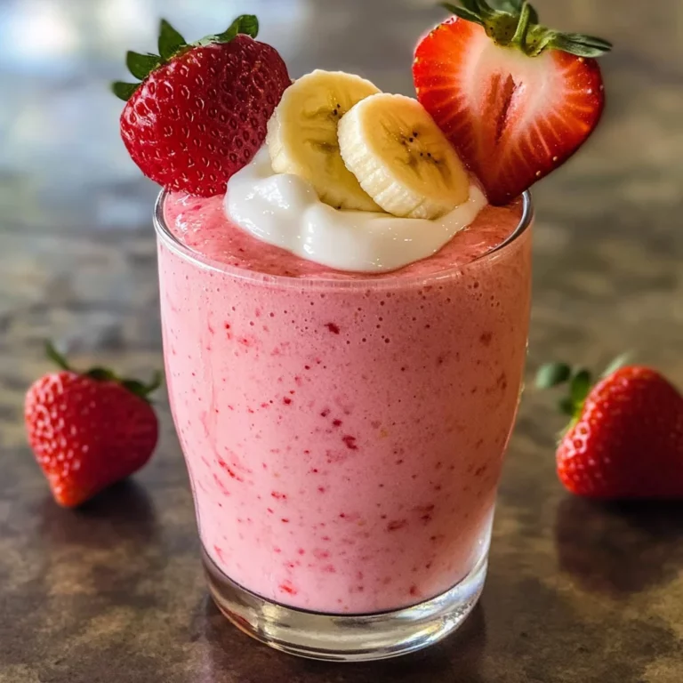 Strawberry Banana Smoothie