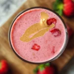 Strawberry Peanut Butter Smoothie