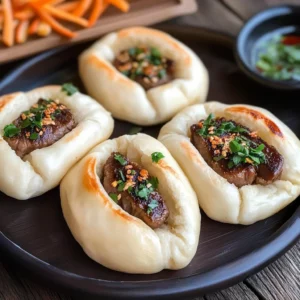 Tender Beef Bao Buns: A Steamed Asian Delight