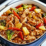 Teriyaki Chicken and Rice Casserole
