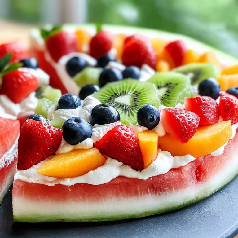 Watermelon Pizza