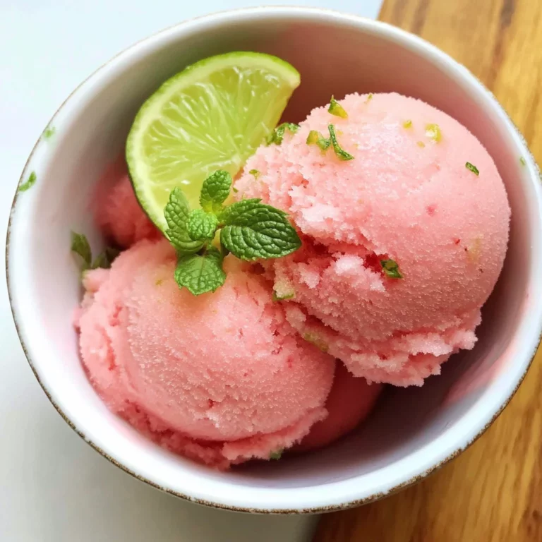 Watermelon Sorbet Recipe