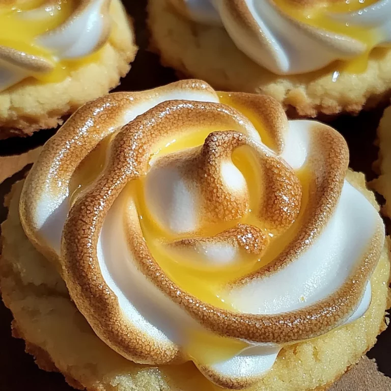 Best Lemon Meringue Pie Cookies
