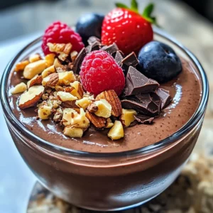 Chocolate Protein Pudding