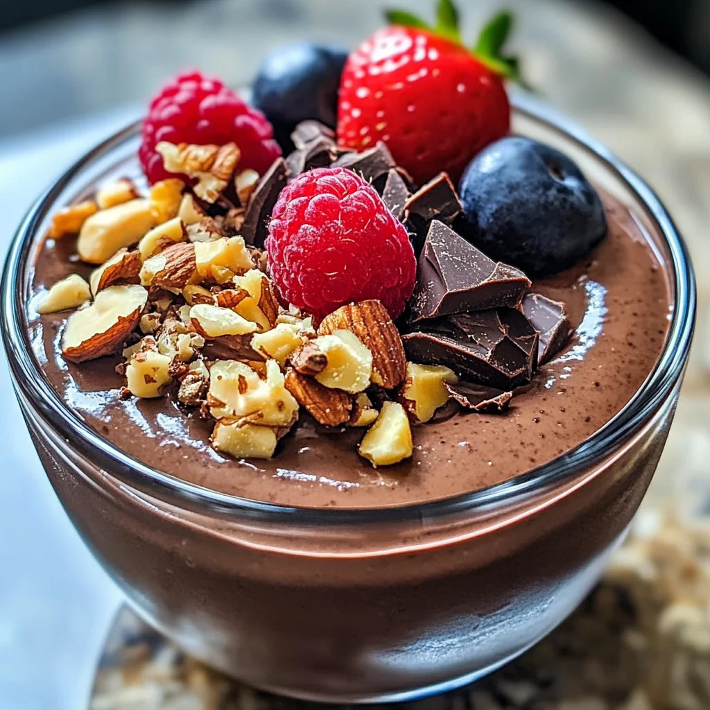 Chocolate Protein Pudding