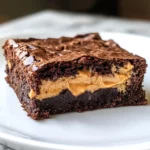 Peanut Butter Stuffed Brownies