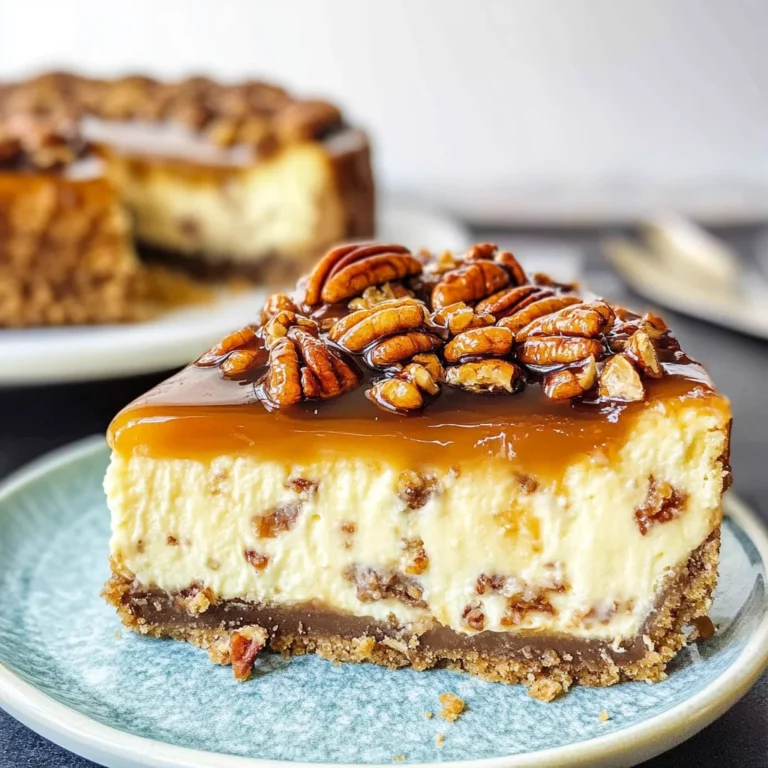 Pecan Praline Cheesecake