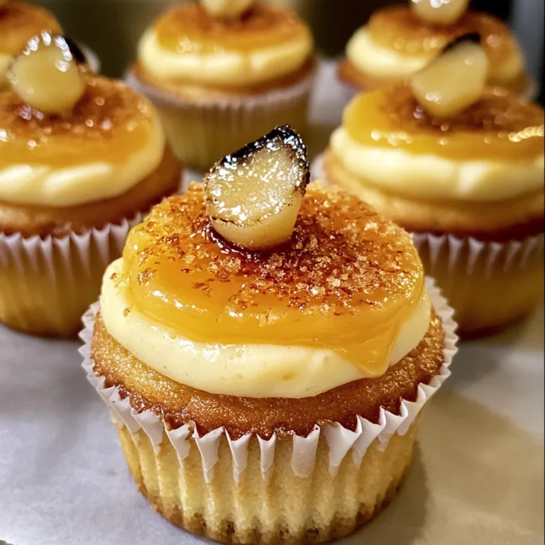 Vanilla Bean Creme Brulee Cheesecake Cupcakes: The Ultimate Amazing Recipe